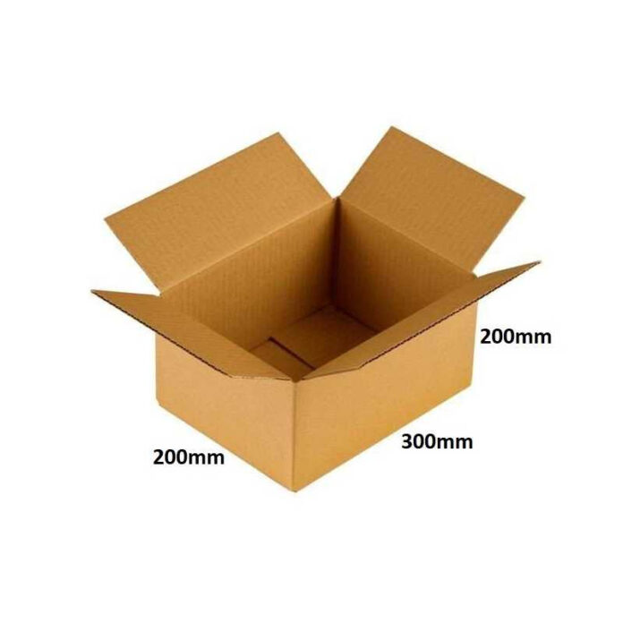Karton klapowy 300x200x200 /20 szt./, 3w, 380g – recenzja